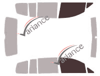 Plantilla de acristalamiento - kit de ventana delantera - Volkswagen Touran (2) 5 puertas (2010 - 2015) Plantilla de acristalamiento - kit de ventana delantera - Volkswagen Touran (2) 5 puertas (2010 - 2015)