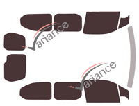 Kit film teinté Citroën Berlingo (3) Long 5-6 portes (depuis 2018)