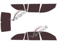 Tinted film kit Skoda Octavia (2) Combi Break 5 doors (2005 - 2013) Tinted film kit Skoda Octavia (2) Combi Break 5 doors (2005 - 2013)