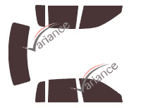 Kit film teinté Cadillac Fleetwood (2) Brougham Berline 4 portes (1993 - 1996)