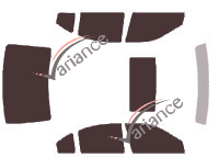 Tinted film kit Kia Magentis Sedan 4 doors (2005 - 2010) Tinted film kit Kia Magentis Sedan 4 doors (2005 - 2010)