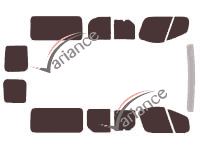 Kit film teinté Renault Trafic (2) Long 5 portes (2002 - 2015) Kit film teinté Renault Trafic (2) Long 5 portes (2002 - 2015)