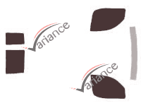 Kit de láminas tintadas Fiat Doblo (1) 4 puertas (2001 - 2009) Kit de láminas tintadas Fiat Doblo (1) 4 puertas (2001 - 2009)