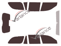 Kit de lámina tintada Rover 75 Estate 5 puertas (1999 - 2005) Kit de lámina tintada Rover 75 Estate 5 puertas (1999 - 2005)