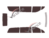 Kit film teinté Mercedes-Benz Vito / EQV (2) Compact 4 portes (2003 - 2014) Kit film teinté Mercedes-Benz Vito / EQV (2) Compact 4 portes (2003 - 2014)