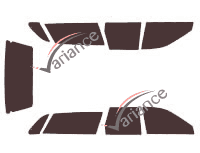 Tinted film kit Chevrolet Caprice (4) Wagon 5-door Estate (1991 - 1996) Tinted film kit Chevrolet Caprice (4) Wagon 5-door Estate (1991 - 1996)