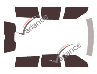 Kit film teinté Volvo V70 (1) Break 5 portes (1996 - 2001) Kit film teinté Volvo V70 (1) Break 5 portes (1996 - 2001)