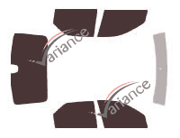 Tinted film kit Renault Logan (1) Sedan 4 doors (2005 - 2013) Tinted film kit Renault Logan (1) Sedan 4 doors (2005 - 2013)