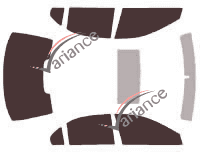 Tönungsfolien-Kit Honda Legend (4) Limousine 4-türig (2004 - 2013) Tönungsfolien-Kit Honda Legend (4) Limousine 4-türig (2004 - 2013)