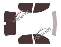 Tinted film kit Dacia Logan (1) Sedan 4 doors (2005 - 2013) Tinted film kit Dacia Logan (1) Sedan 4 doors (2005 - 2013)