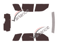 Mazda Tribute 5-door tinted film kit (2007 - 2011) Mazda Tribute 5-door tinted film kit (2007 - 2011)