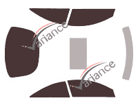 Tinted film kit Mercedes-Benz CL (3) Coupe 2-door (2006 - 2015) Tinted film kit Mercedes-Benz CL (3) Coupe 2-door (2006 - 2015)