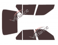 Kit pellicola colorata Renault R 19 (1) 5 porte (1988 - 1999) Kit pellicola colorata Renault R 19 (1) 5 porte (1988 - 1999)