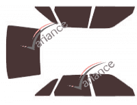 Kit pellicola colorata Renault R 21 (1) 5 porte (1986 - 1995) Kit pellicola colorata Renault R 21 (1) 5 porte (1986 - 1995)