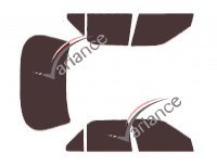 Peugeot 605 Sedan 4-door tinted film kit (1989 - 2000) Peugeot 605 Sedan 4-door tinted film kit (1989 - 2000)