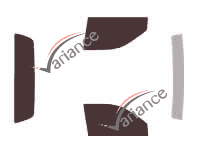 Tinted film kit Chevrolet Colorado (1) Standard Cab Pick-up 2 doors (2003 - 2012) Tinted film kit Chevrolet Colorado (1) Standard Cab Pick-up 2 doors (2003 - 2012)