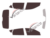 Kit getönte Folie Hyundai i30 (1) 5 Türen (2007 - 2012) Kit getönte Folie Hyundai i30 (1) 5 Türen (2007 - 2012)
