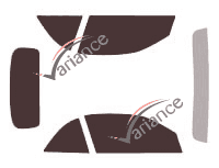 Tinted film kit Bmw Serie 1 (1) Cabriolet 2 doors (2008 - 2015) Tinted film kit Bmw Serie 1 (1) Cabriolet 2 doors (2008 - 2015)