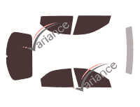 Tinted film kit Fiat Brava 5 doors (1995 - 2001) Tinted film kit Fiat Brava 5 doors (1995 - 2001)