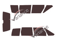 Kit pellicola colorata Renault Espace (2) 5 porte (1991 - 1996) Kit pellicola colorata Renault Espace (2) 5 porte (1991 - 1996)