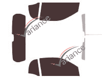 Smart ForTwo (2) 3-door Coupe (2007 - 2014) tinted film kit Smart ForTwo (2) 3-door Coupe (2007 - 2014) tinted film kit