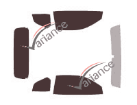 Aston Martin DB7 (1) Vantage Cabriolet 2 puertas (1993 - 2004) kit de película tintada Aston Martin DB7 (1) Vantage Cabriolet 2 puertas (1993 - 2004) kit de película tintada