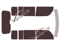 Scion xB 5-door tinted film kit (2003 - 2007) Scion xB 5-door tinted film kit (2003 - 2007)