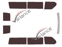 Kit film teinté Volkswagen Transporter T4 (4) Long 5 portes (1990 - 2003) Kit film teinté Volkswagen Transporter T4 (4) Long 5 portes (1990 - 2003)