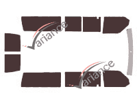 Kit film teinté Volkswagen Transporter T4 (4) Long 5 portes (1990 - 2003) Kit film teinté Volkswagen Transporter T4 (4) Long 5 portes (1990 - 2003)