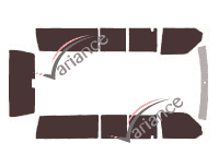 Kit film teinté Volkswagen Transporter T4 (4) Long 4 portes (1990 - 2003) Kit film teinté Volkswagen Transporter T4 (4) Long 4 portes (1990 - 2003)