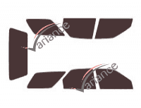 Kit de lámina tintada Citroën ZX (1) Estate 5 puertas (1993 - 1998) Kit de lámina tintada Citroën ZX (1) Estate 5 puertas (1993 - 1998)