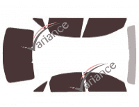 Audi A tinted film kit4 (4) Sedan 4 doors (2007 - 2015) Audi A tinted film kit4 (4) Sedan 4 doors (2007 - 2015)