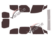 Kit film teinté Citroën Berlingo (2) 6 portes (2008 - 2018) Kit film teinté Citroën Berlingo (2) 6 portes (2008 - 2018)