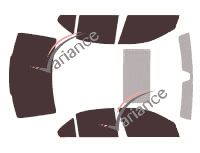 Tinted film kit Mercedes-Benz C-Class (3) Sedan 4-door (2008 - 2014) Tinted film kit Mercedes-Benz C-Class (3) Sedan 4-door (2008 - 2014)