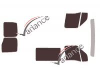 Tinted film kit Opel Movano (1) 5-door SUV (1997 - 2009) Tinted film kit Opel Movano (1) 5-door SUV (1997 - 2009)