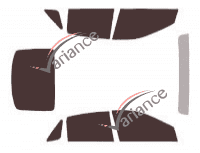 Tinted film kit Ssangyong Actyon 5-door (2006 - 2018) Tinted film kit Ssangyong Actyon 5-door (2006 - 2018)