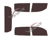 Toyota Tundra (2) Crew Max Pick-up 4-door Tinted Film Kit (2007 - 2021) Toyota Tundra (2) Crew Max Pick-up 4-door Tinted Film Kit (2007 - 2021)