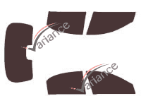 Chevrolet Lacetti (1) 5-door (2002 - 2010) tinted film kit Chevrolet Lacetti (1) 5-door (2002 - 2010) tinted film kit