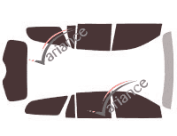 Buick Enclave (1) 5-door (2007 - 2017) tinted film kit Buick Enclave (1) 5-door (2007 - 2017) tinted film kit