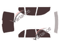 Chevrolet Lumina kit pellicola colorata (2) berlina 4 porte (1995 - 2001) Chevrolet Lumina kit pellicola colorata (2) berlina 4 porte (1995 - 2001)