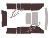 Ford Flex 5 door tinted film kit (2007 - 2019) Ford Flex 5 door tinted film kit (2007 - 2019)