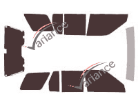 Infiniti QX tinted film kit (2) 4 5 doors (1997 - 2001) Infiniti QX tinted film kit (2) 4 5 doors (1997 - 2001)