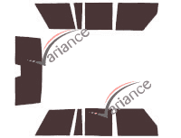 Tönungsfolienkit Land Rover Range Rover (1) 5-türig (1970 - 1996) Tönungsfolienkit Land Rover Range Rover (1) 5-türig (1970 - 1996)