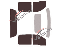 Kit film teinté Lincoln Mark LT Quad Cab 4 portes (2005 - 2008) Kit film teinté Lincoln Mark LT Quad Cab 4 portes (2005 - 2008)