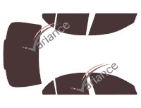 Tinted film kit Maybach 57 Sedan 4-door (2002 - 2013) Tinted film kit Maybach 57 Sedan 4-door (2002 - 2013)