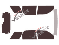Mercury Mariner 5-door tinted film kit (2008 - 2011) Mercury Mariner 5-door tinted film kit (2008 - 2011)