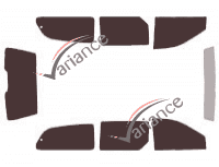 Chrysler Grand Voyager (3) 5-door (1995 - 2001) tinted film kit Chrysler Grand Voyager (3) 5-door (1995 - 2001) tinted film kit