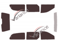 Kit film teinté Dodge Gran Caravan (4) 5 portes (2001 - 2007) Kit film teinté Dodge Gran Caravan (4) 5 portes (2001 - 2007)