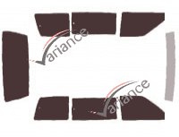 Kit film teinté Dodge Caravan (2) 5 portes (1991 - 1995) Kit film teinté Dodge Caravan (2) 5 portes (1991 - 1995)