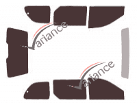 Kit film teinté Dodge Caravan (3) H 5 portes (1996 - 2001) Kit film teinté Dodge Caravan (3) H 5 portes (1996 - 2001)